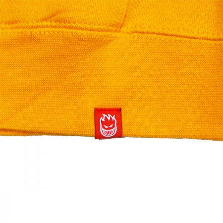 ★30%OFF★ SPITFIRE パーカー "CLASSIC SWIRL PULLOVER HOOD" (New Gold / Black)
