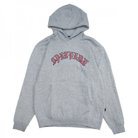 SPITFIRE　パーカー　"OLD E EMB PULLOVER HOOD"　(Gray Heather)