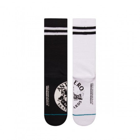 STANCE × ANTIHERO ソックス "ANTIHERO" (Black)