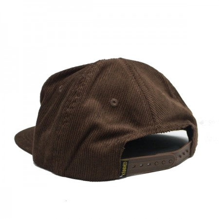 KROOKED キャップ "TRINITY SMILE SNAPBACK CAP" (Brown / Black)