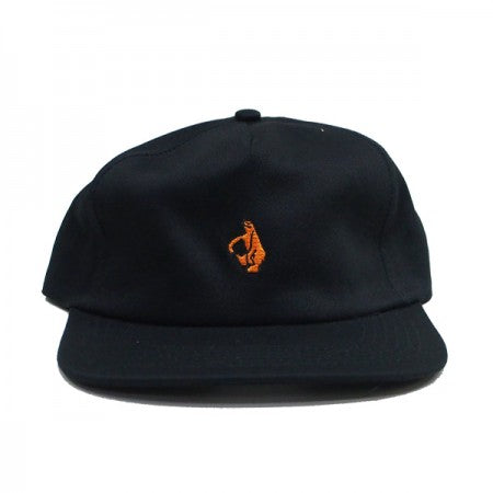 KROOKED　キャップ　“SHMOO SNAPBACK CAP"　(Black / Orange)
