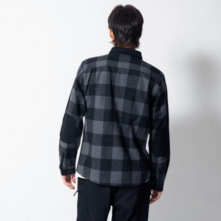 ROARK REVIVAL L/Sシャツ "NORDSMAN SHIRT" (Charcoal Plaid)