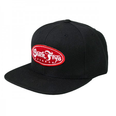 BLACK FLYS　キャップ　"OVAL OG SNAPBACK CAP"　(Black)