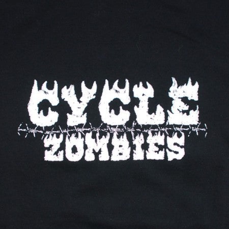 ★30%OFF★ CYCLE ZOMBIES　パーカー　"60 WGT PULLOVER HOODED SWEAT"　(Black)