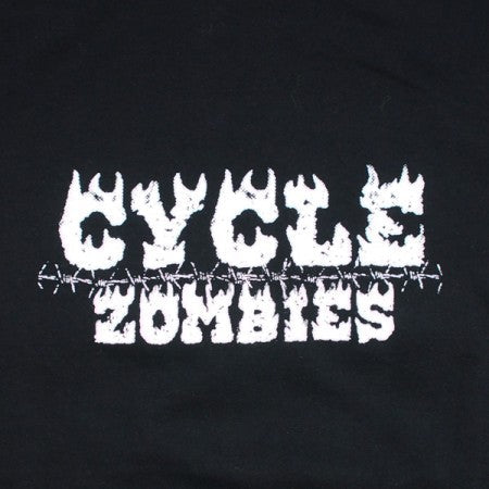 CYCLE ZOMBIES パーカー "60 WGT PULLOVER HOODED SWEAT" (Black)