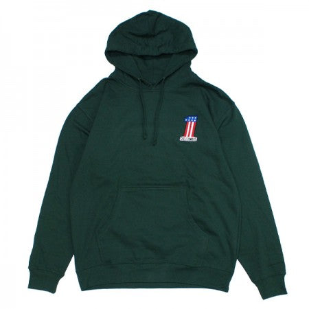 ★30%OFF★ CYCLE ZOMBIES　パーカー　"PITSTOP PULLOVER HOODED SWEAT"　(Forest Green)