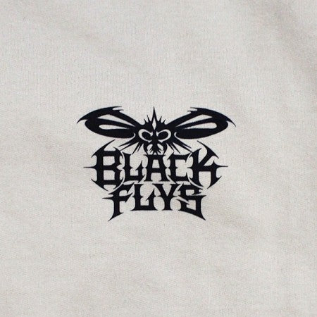 BLACK FLYS クルースウェット "COCKTAIL CREW SWEAT" (Sand)