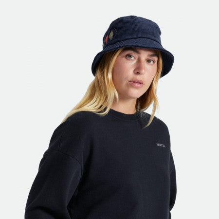 ★30%OFF★ BRIXTON　ハット　"GRAMERCY PACKABLE BUCKET HAT"　(Washed Navy)