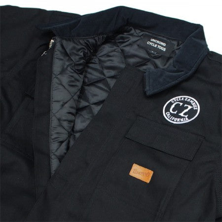 UNCROWD x CYCLE ZOMBIES ジャケット "DUCK COAT" (Black)