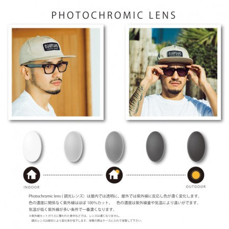 BLACKFLYS サングラス "FLY NORWOOD" (Black / Grey Photochromic Lens)【調光レンズ】