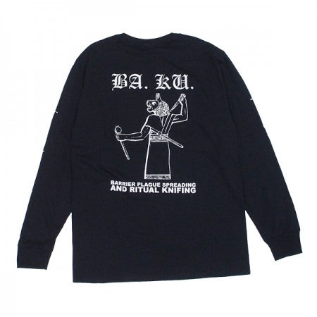 BARRIER KULT　"STANDARD ロングスリーブ Tシャツ"　(Black)