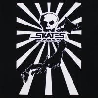 SKULL SKATES 20周年Tシャツ "20TH TEE" (Black/White)