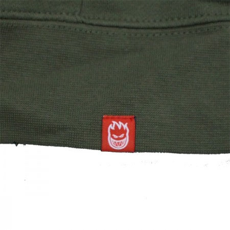 SPITFIRE パーカー "CLASSIC VORTEX PULLOVER HOOD" (Army / Gold)