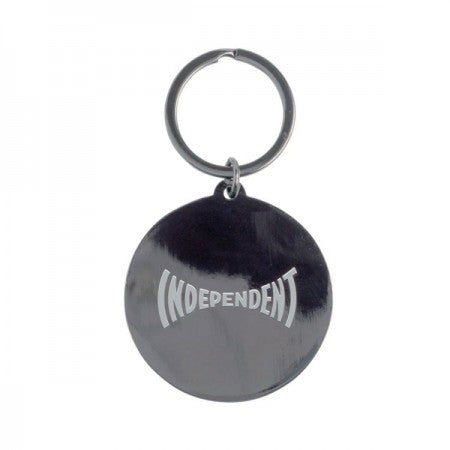 INDEPENDENT キーホルダー "PAVEMENT SPAN KEYCHAIN" (Gunmetal)