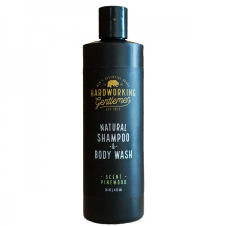 HARDWORKING GENTLEMEN シャンフー&ホティウォッシュ "NATURAL SHAMPOO & BODY WASH"