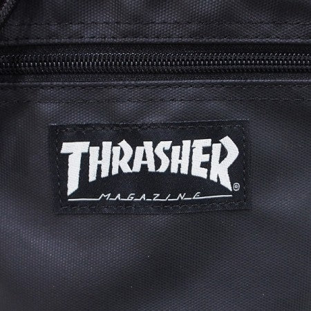 THRASHER　ウエストポーチ　"WAISTPOUCH THRPN-3900"　Black/Mag