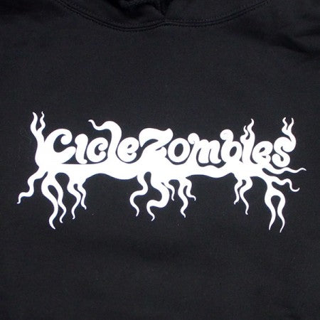 CYCLE ZOMBIES パーカ "DOOMED PULLOVER HOODED SWEAT" (Black)