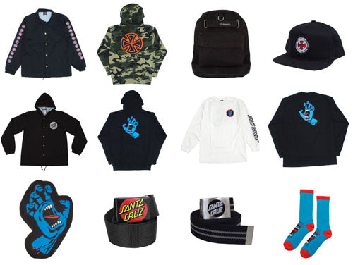 INDEPENDENT・SANTA CRUZ　入荷！！！