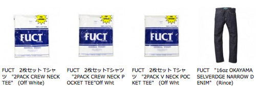FUCT 入荷！！！