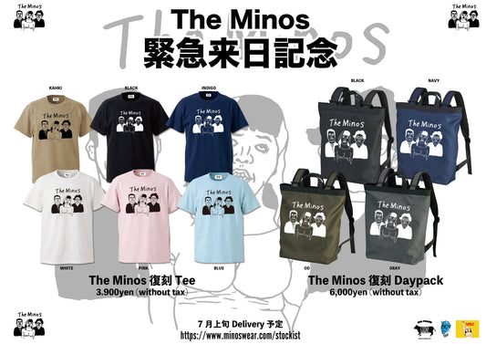 MINOS　先行予約受付 6/18(日)まで