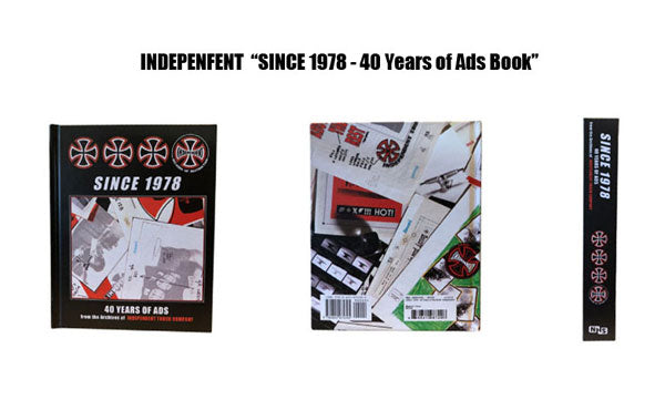 INDEPENDENT　40周年記念アドブック入荷!!!