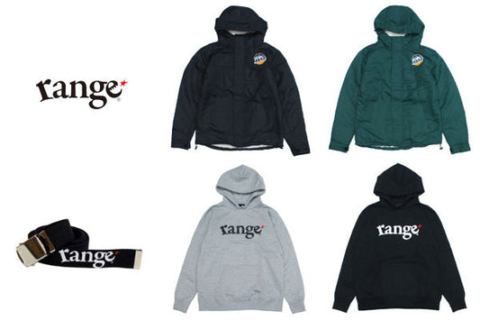 range　入荷！！！