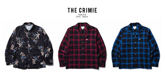 CRIMIE　入荷！！！