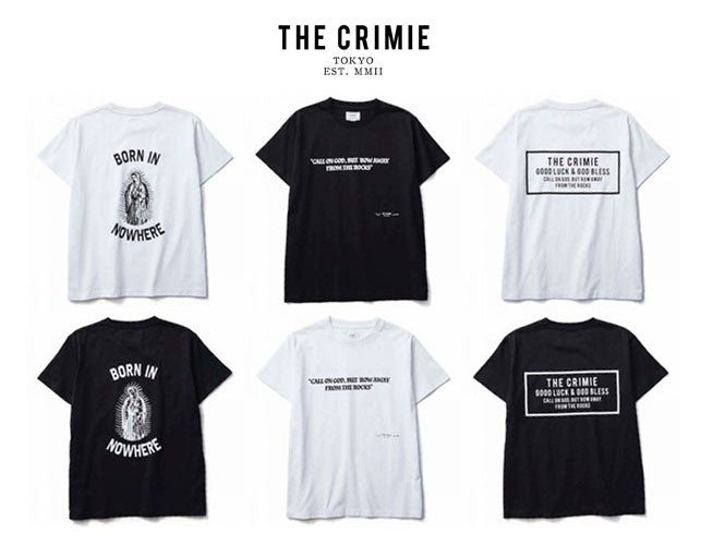 CRIMIE　入荷！！！