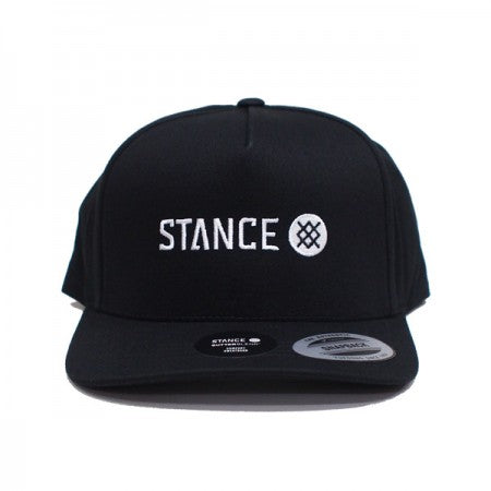 STANCE　キャップ　"ICON SNAPBACK HAT"　(Black)