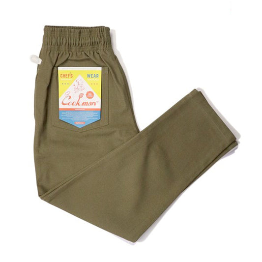 COOKMAN　シェフパンツ　"CHEF PANTS"　(Duck Canvas / Olive Green)