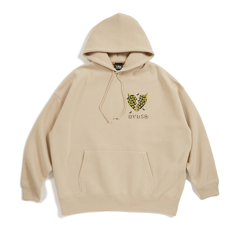 Deviluse　パーカー　"HONEYBEE PULLOVER HOODED"　(Sand)