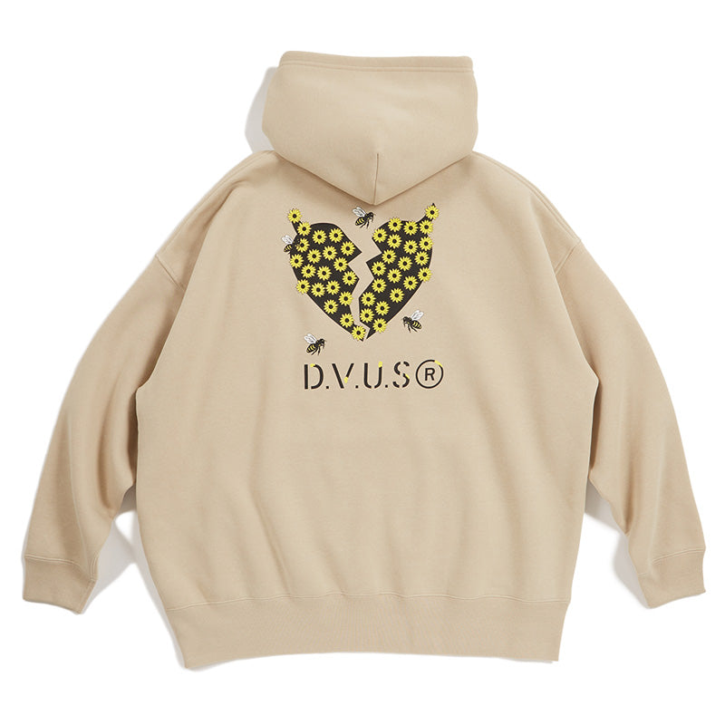 Deviluse　パーカー　"HONEYBEE PULLOVER HOODED"　(Sand)