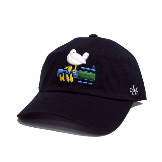 AMERICAN NEEDLE　キャップ　"BALLPARK - WOODSTOCK CAP"　(Black)