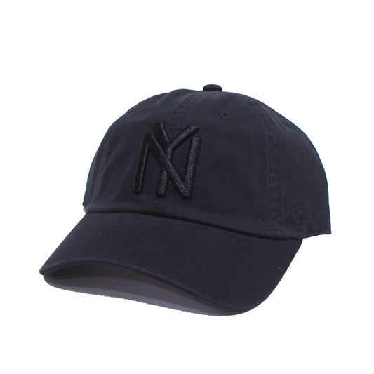 AMERICAN NEEDLE　キャップ　"BALLPARK - NEW YORK BLACK YANKEES CAP"　(Black / Black)