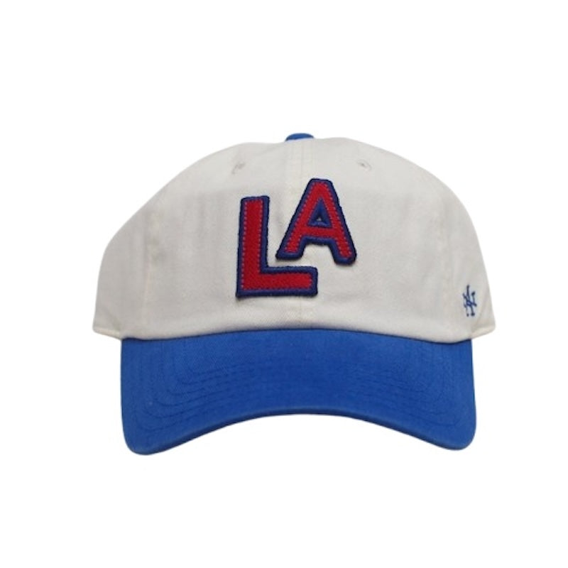 AMERICAN NEEDLE　キャップ　"ARCHIVE - LOS ANGELS ANGELS CAP"　(Ivory / Deep Royal)