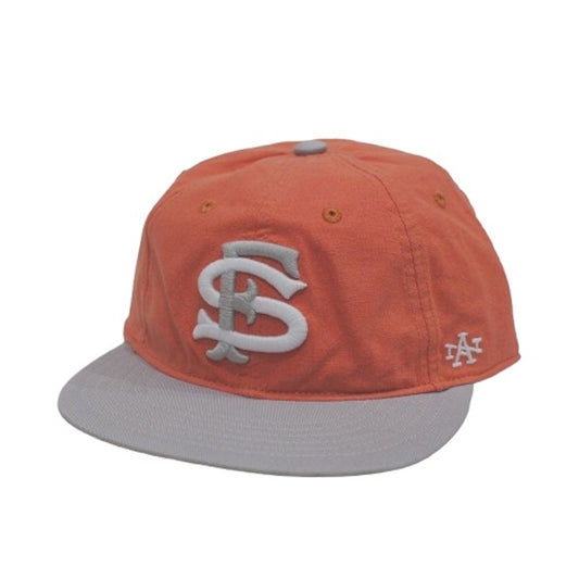 AMERICAN NEEDLE　キャップ　"LINE OUT - SAN FRANCISCO SEALS CAP"　(Orange / Gray)