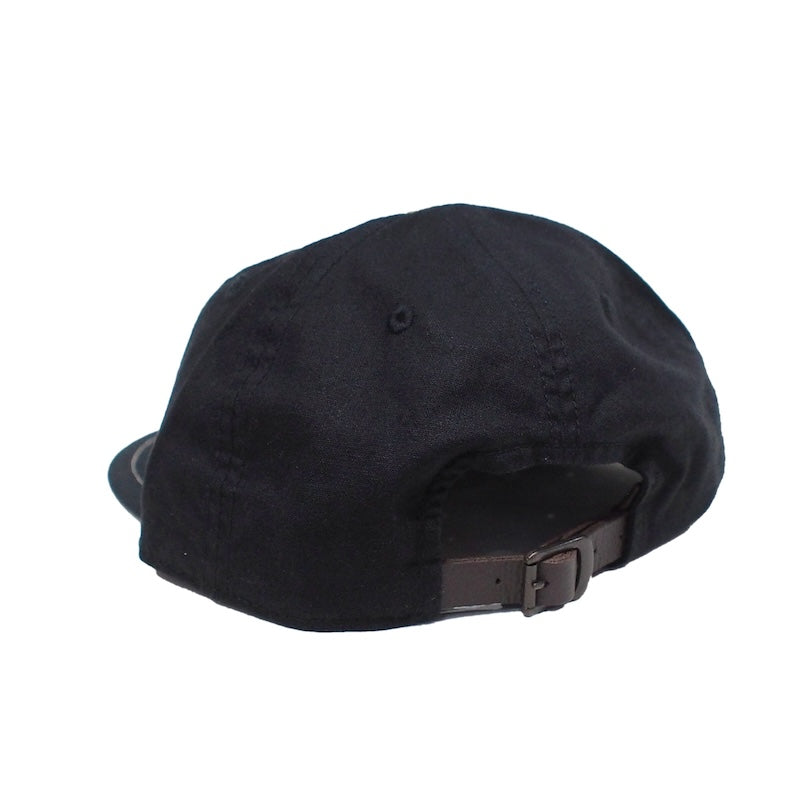 AMERICAN NEEDLE　キャップ　"LINE OUT - NEW YORK BLACK YANKEES CAP"　(Black / Ivory)