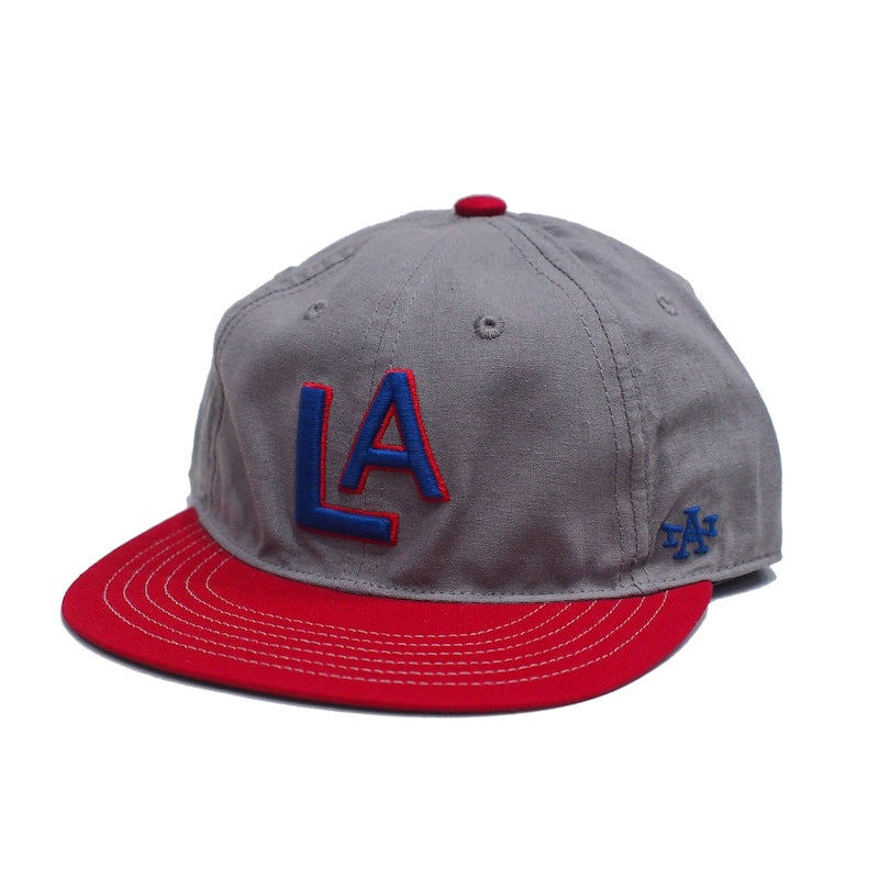 AMERICAN NEEDLE キャップ LINE OUT - LOS ANGELS ANGELS CAP グレー/レッド 商品画像