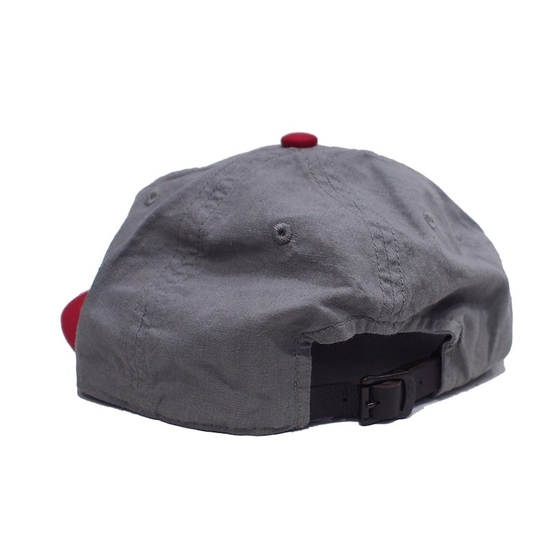AMERICAN NEEDLE キャップ LINE OUT - LOS ANGELS ANGELS CAP グレー/レッド 商品画像 背面