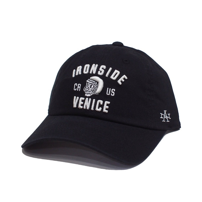 AMERICAN NEEDLE キャップ BALLPARK WASHED - IRONSIDE CAP ブラック フロント