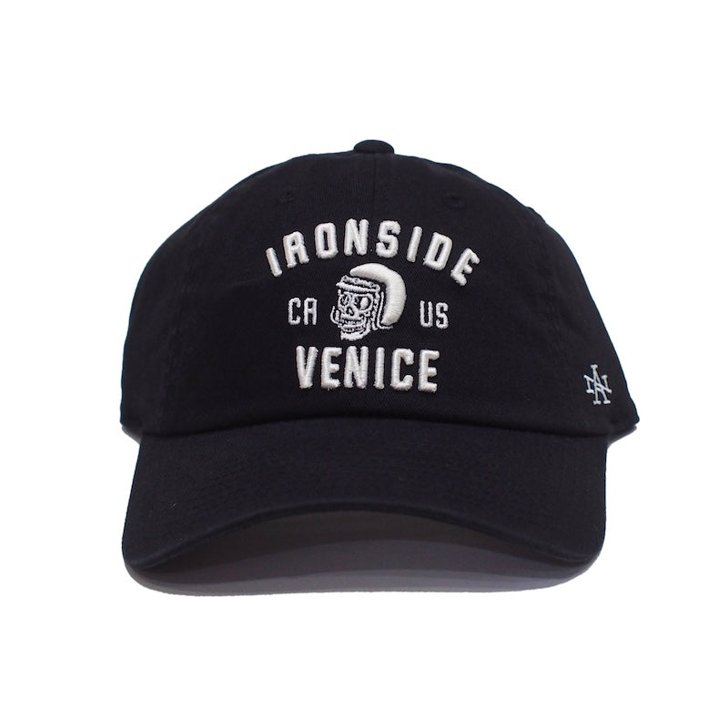 AMERICAN NEEDLE キャップ BALLPARK WASHED - IRONSIDE CAP ブラック 正面