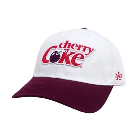 AMERICAN NEEDLE　キャップ　"BALLPARK - CHERRY COKE CAP"　(White / Bordeaux)