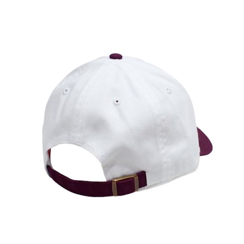 AMERICAN NEEDLE キャップ BALLPARK - CHERRY COKE CAP ホワイト/ボルドー 商品画像 背面