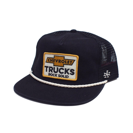 AMERICAN NEEDLE　キャップ　"WYATT - CHEVROLET MESH CAP"　(Black)