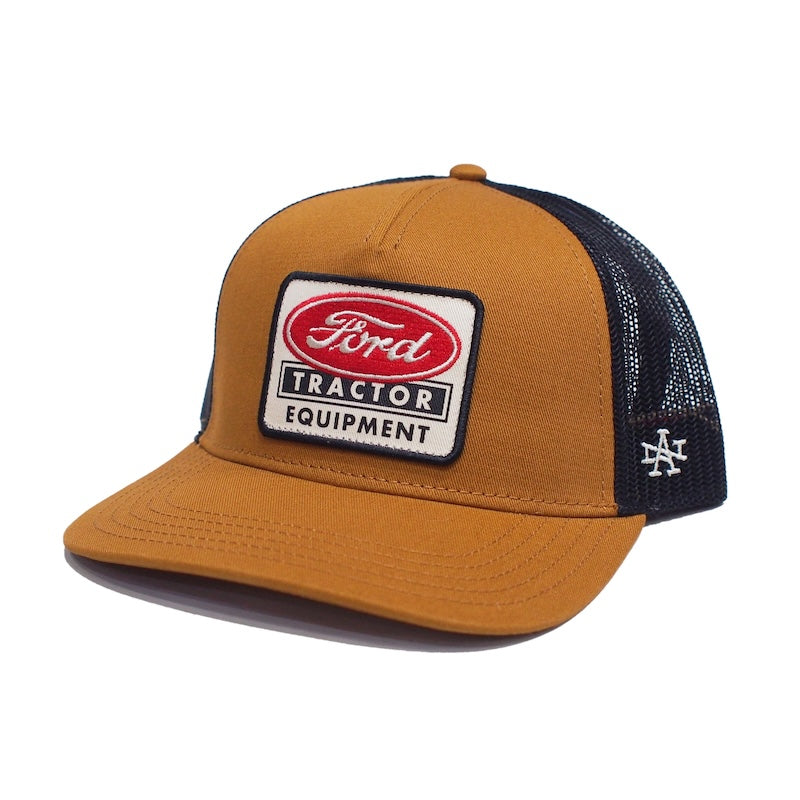 AMERICAN NEEDLE キャップ TWILL VALIN PATCH - FORD MESH CAP ブラック/ヘーゼル 商品画像