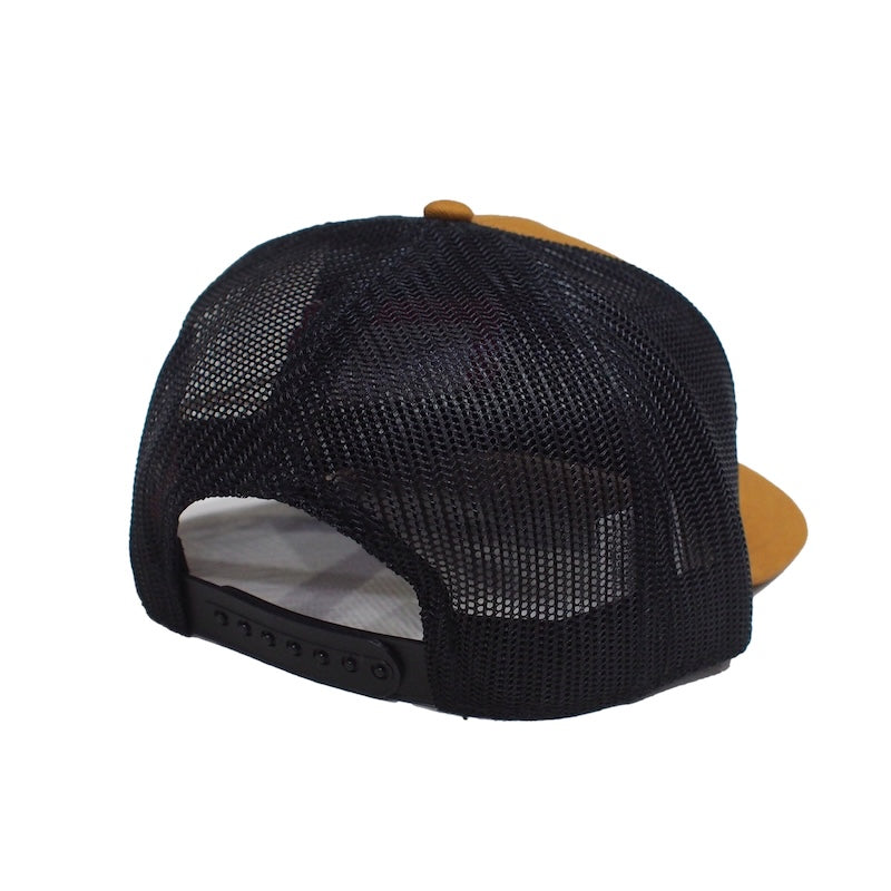 AMERICAN NEEDLE キャップ TWILL VALIN PATCH - FORD MESH CAP ブラック/ヘーゼル 商品画像 背面