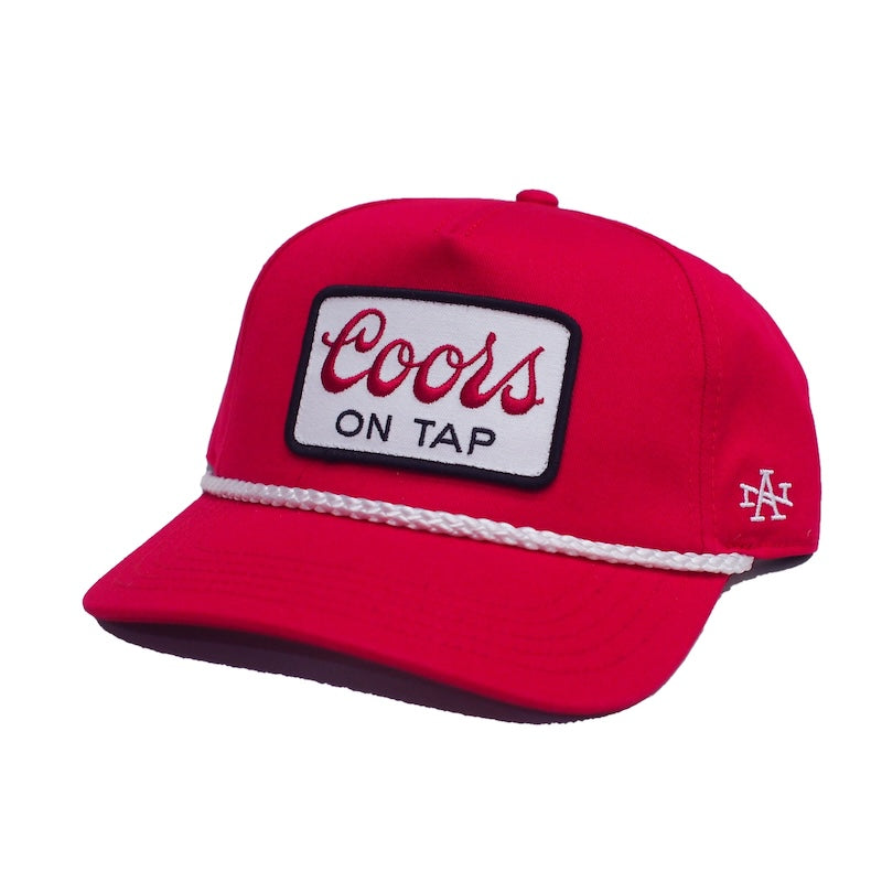 AMERICAN NEEDLE キャップ ROSCOE - COORS ON TAP CAP レッド 商品画像