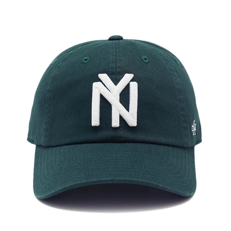 AMERICAN NEEDLE キャップ BALLPARK - NEW YORK BLACK YANKEES CAP グリーン 商品画像 正面