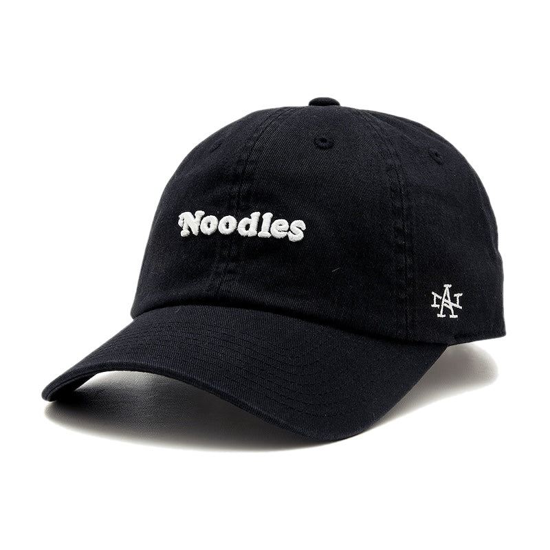 AMERICAN NEEDLE キャップ BALLPARK - FOODIE - NOODLES CAP ブラック 商品画像 斜め