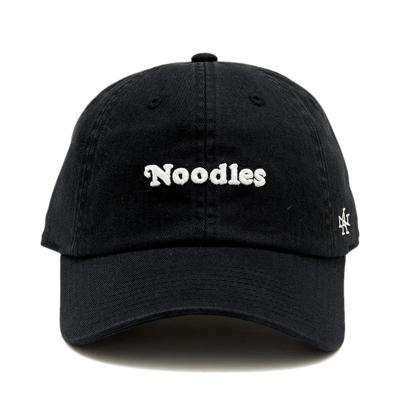 AMERICAN NEEDLE キャップ BALLPARK - FOODIE - NOODLES CAP ブラック 商品画像 正面